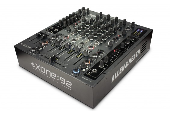 ALLEN & HEATH - Professional 6 channel Club/DJ mixer Xone 92 (New)