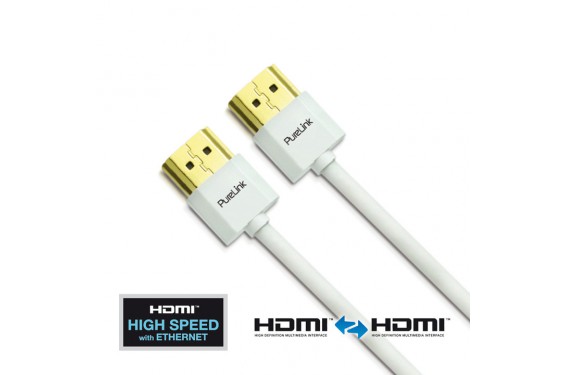 PureLink - Câble HDMI ProSpeed PS1700 blanc - 2m (Neuf)