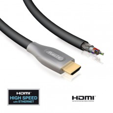 PureLink - Câble HDMI PureSpeed PureID PS2000 - 1 côté assemblé - 10m (Neuf)