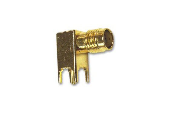 SMA right angle female base for PCB (New)