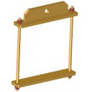 ASD - Hanging for sling or chain to suspend square 390 girders - Load 500 kg (New)