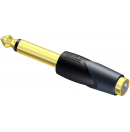 PROCAB - Adaptateur RCA Femelle vers Jack Mâle 6.3mm - CLP104 (Neuf)