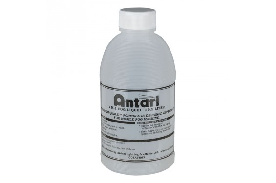 ANTARI - Smoke liquid water-based M-1 Mobile - 500 CC - Bottle 0.5L. (New)