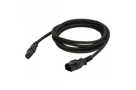 SHOWTEC - Power cable - IEC Male to IEC Female - 3m (New)