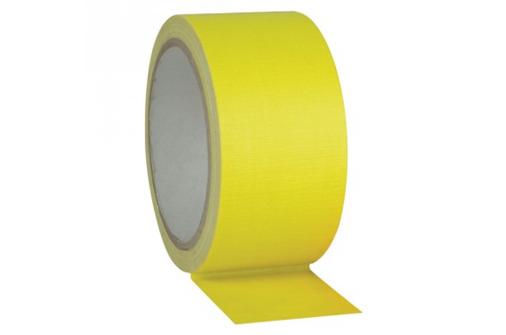 Gaffer tape neon yellow 50mm x 25m (New)