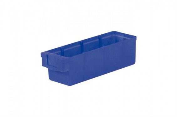 Shelf tray - Series 4000 - 300x93x83mm - Blue (New)