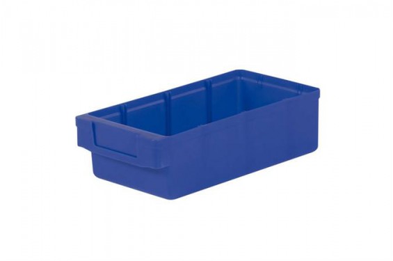 Storage s&eacute;rie 4000 - Bac pour rayonnage sans cloisons 300x152x83mm - Bleu (Neuf)