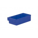 Storage série 4000 - Bac pour rayonnage sans cloisons 300x152x83mm - Bleu (Neuf)