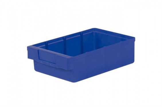 Storage s&eacute;rie 4000 - Bac pour rayonnage sans cloisons 300x186x83mm - Bleu (Neuf)
