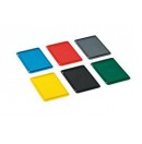 Couvercle lisse universel empilable - 400x300 - Jaune (Neuf)