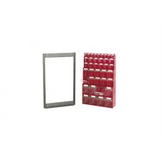 Metal wall frame - 610x40x1000mm - Series 7000 (New)