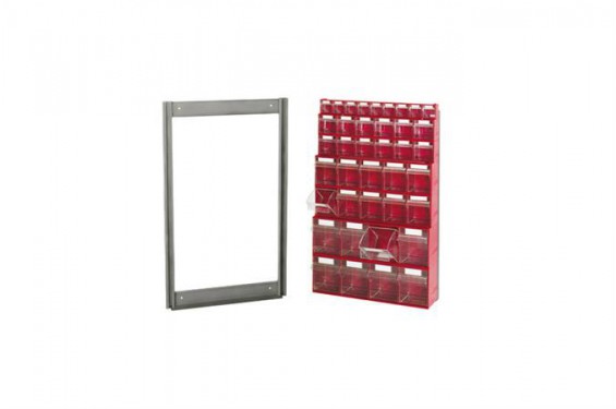 Metal wall frame - 610x40x1000mm - Series 7000 (New)