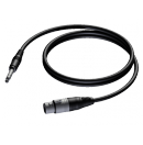 PROCAB - Câble XLR Femelle vers Jack Mâle 6.3mm - 1.5m (Neuf)