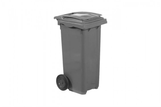 Container on wheels - 120L - Grey (New)