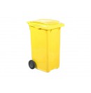 Container on wheels - 240L - Yellow (New)