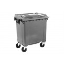 Maxi-container on 4 casters - 770L - Grey (New)
