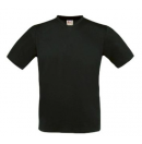B&C COLLECTION - T-Shirt col V manches courtes noir personnalisable CG153 - Taille L (Neuf)
