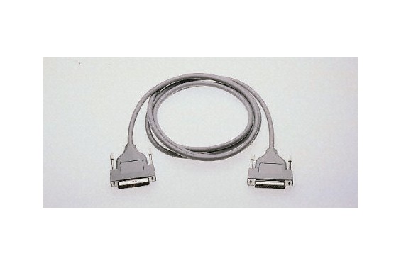 Cable with 25 pins DB25 connectors - 3m - Grey (New)