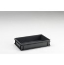 Euronorm Premium 600x400x120mm - closed base and sides - Grey (New)