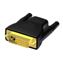 PROCAB - BSP 410 - Adapter HDMI 19 female to DVI 25 male - Dual Link (New)