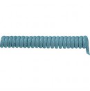 Câble spiral 3G1.5mm - 3 conducteurs - Longueur : 1m fermée - 3m allongée (Neuf)