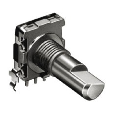 Mechanical rotary encoder - 20 pulses per revolution - Crossing for LA4 & LA8 amplifier (New)