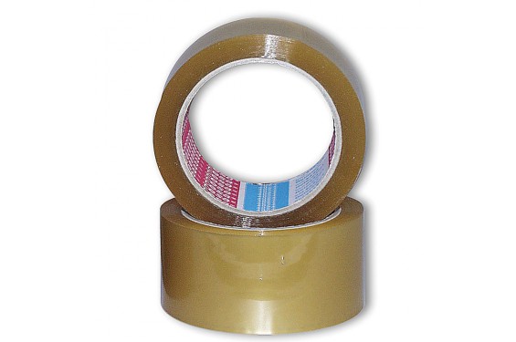 Bande adhésive manuelle - Polypropylène - Transparent 50mmx100m caoutchouc solvanté - TESA 4089 (Neuf)