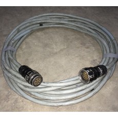 Câble Socapex 14G2.5 Mâle et Femelle 19 pôles 6 circuits - Gris - 5m (Occasion)