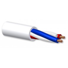 PROCAB - LS25W - Speaker Cable - Round - 2 x 2,5mm² - White - Meter (New)