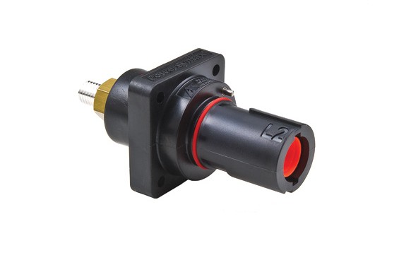 Power-Lock - Embase panel chassis drain 400A Phase 2 noir (Neuf)