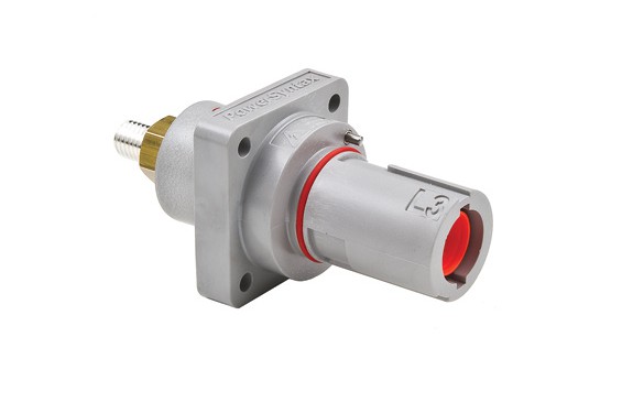 Power-Lock - Embase panel chassis drain 400A Phase 3 gris (Neuf)