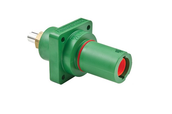 Power-Lock - Embase panel chassis drain 400A Terre vert (Neuf)