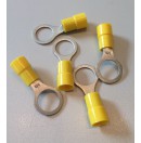 Cosse ronde jaune M10 - Boîte de 100 pièces (Neuf)