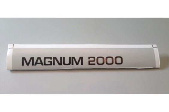 MARTIN - Sticker logo face droite pour machine à fumée Magnum 2000 (Neuf)