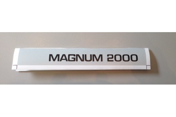 MARTIN - Sticker logo face gauche pour machine à fumée Magnum 2000 (Neuf)