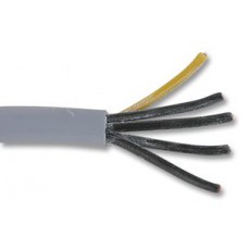 SOMMER - Câble souple 5x0.75mm² - Gris - vendu au mètre (Neuf)
