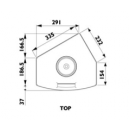 L-ACOUSTICS - Kit embase métallique pour 112P/115XTHiQ/12XT - Finition blanc (Neuf)