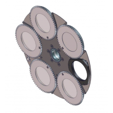 MARTIN - Rotary gobo wheel with gobos for Mac Viper Air FX (New)
