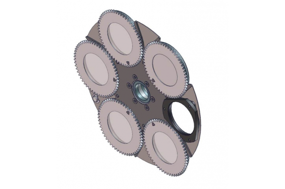 MARTIN - Rotary gobo wheel with gobos for Mac Viper Air FX (New)