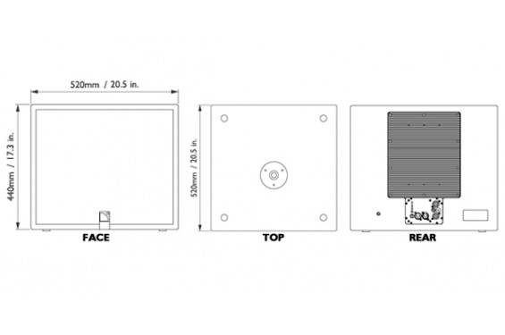 L-ACOUSTICS - Renfort de grave amplifi&eacute;e SB15P - Finition Blanc (Neuf)