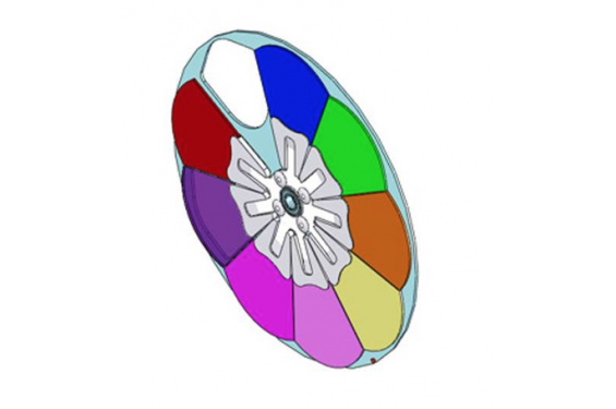 MARTIN - Color wheel with colors (New)