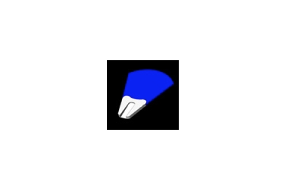 MARTIN - Filtre dichroïque M01 de couleur bleu B04-6 pour lyre MARTIN (Neuf)