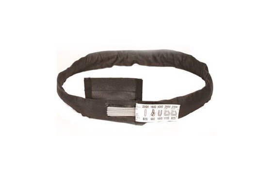 Steel Sling 0,5 m - 2 Tons with plastic sheathing SOFT STEEL (New)