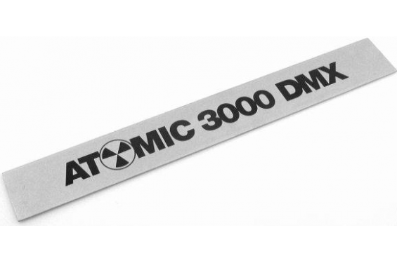 MARTIN - Plaque en aluminium logo pour stroboscope Atomic 3000 (Neuf)
