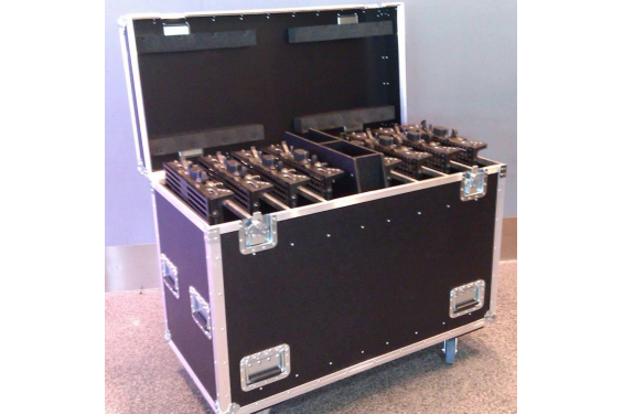 MARTIN - Flight-case pour 8 écrans à LEDS série EC (Neuf)