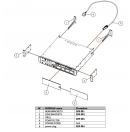L-ACOUSTICS - Prise Powercon et fil d'alimentation vers filtre CEM pour LA4X (Neuf)