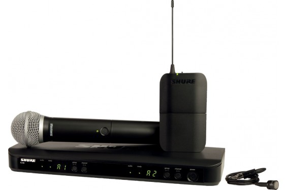 SHURE - Syst&egrave;me complet mixte pour animateurs et conf&eacute;renciers - BLX1288e/W85 (Neuf)