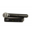 SHURE - Ensemble micro à main HF sans fil BLX24e/PG58 (Neuf)