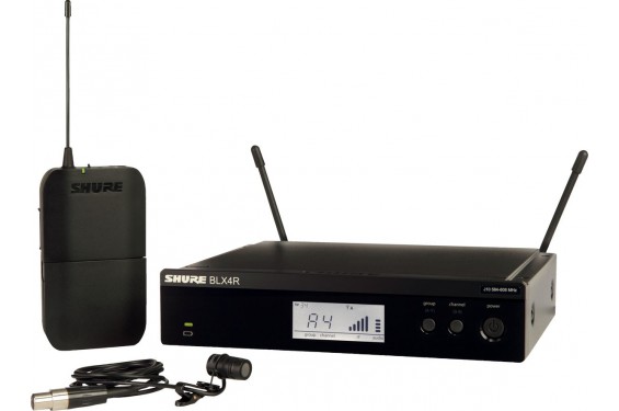 SHURE - Ensemble micro HF sans fil rackable BLX14re/W85 (Neuf)
