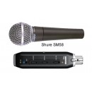 SHURE - Micro à main SM58 et X2U  adaptateur XLR vers USB (Neuf)